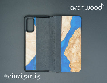 Samsung Galaxy S20 PORTO COLLECTION FLIPCASE 7020 Blau